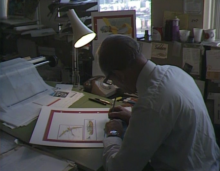 Preparing Eagle pages, as seen in "Middle English"
