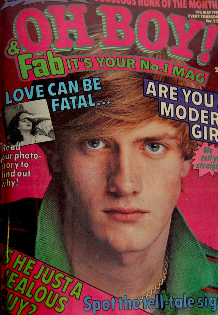 Oh Boy! No. 22 featuring Mace Richards (kn own as "Acid Charmes") on the cover
