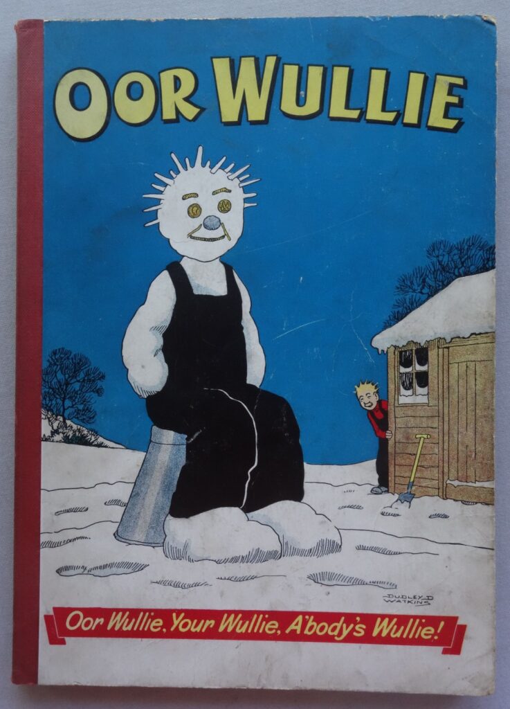 Oor Wullie Annual 1957 - Dudley Watkins Artwork