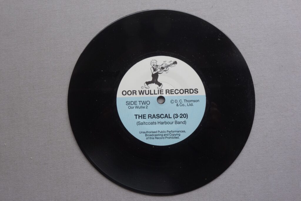 Oor Wullie 7" inch Record DC Thomson 1988 - from the DC Thomson Archive, probably unplayed, described as "as new"