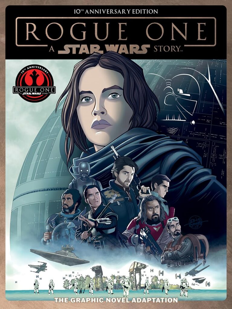 Rogue One: A Star Wars Story - Graphic Novel Adaptation
Author: Alessandro Ferrari, Matteo Piana & Igor Chimisso
Publisher: Panini Comics
ISBN-13: 978-1804914489