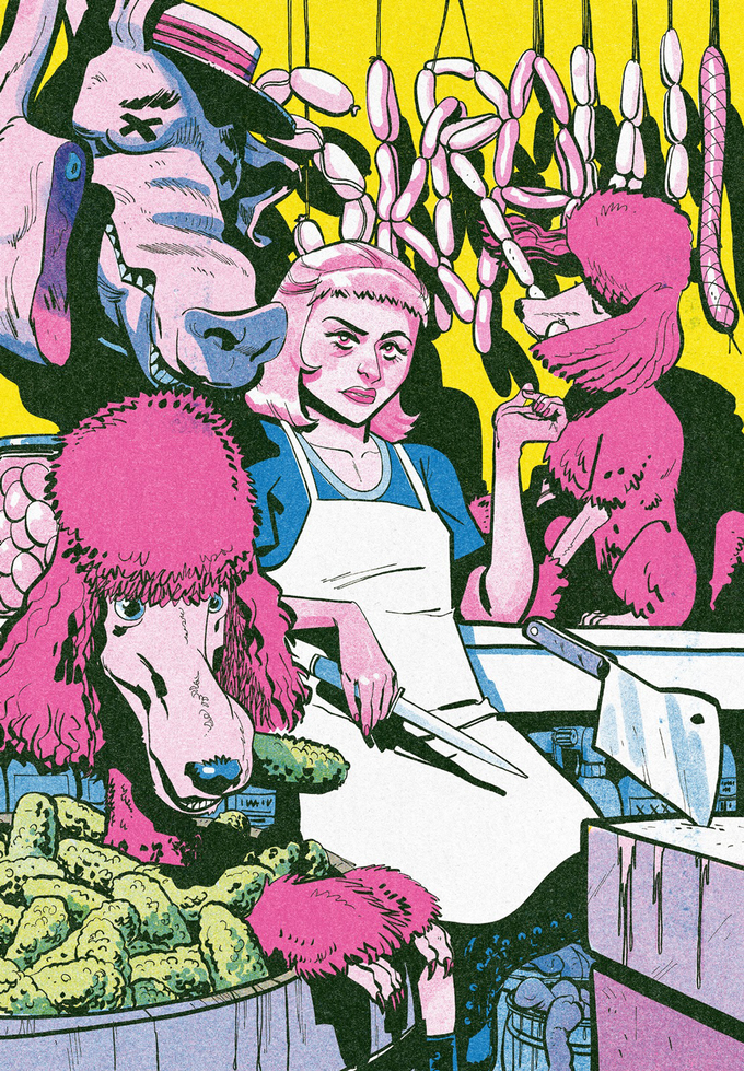 SKRAWL 3 cover by Russell Mark Olson