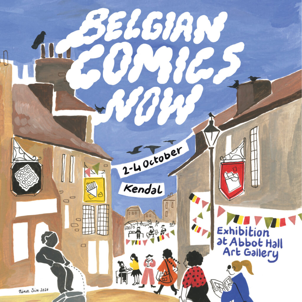 LANDSCAPES OF CONTEMPORARY BELGIAN COMICS At The Abbot Hall 2nd October until 10th October 2026