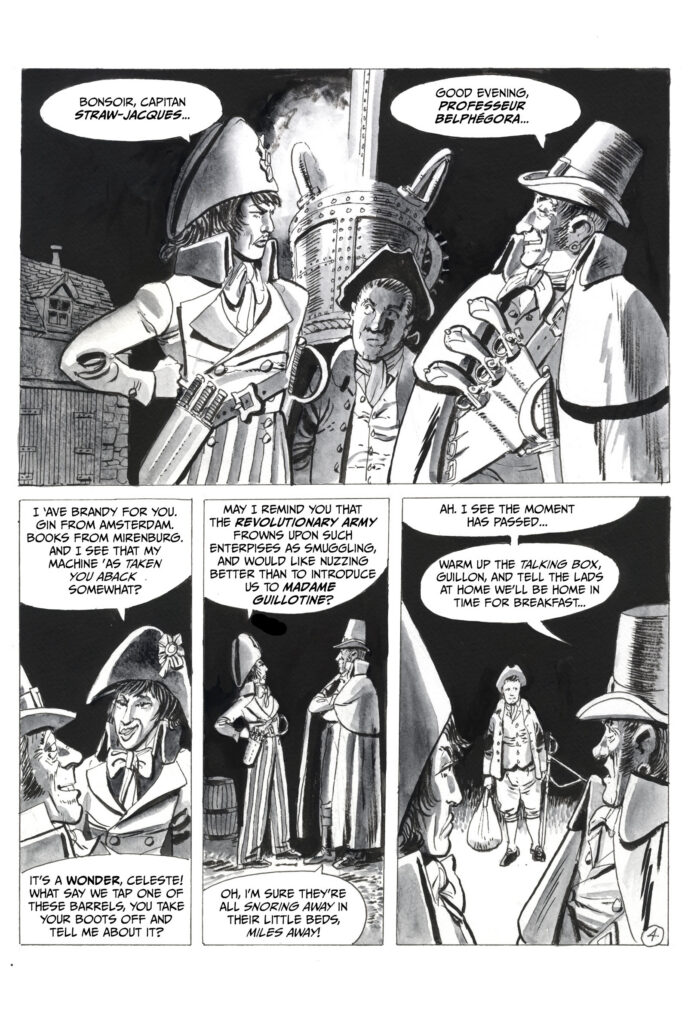 Strawjack: “Figgerty’s Gallop” – Page 4 by Stephen Walsh and Keith Page