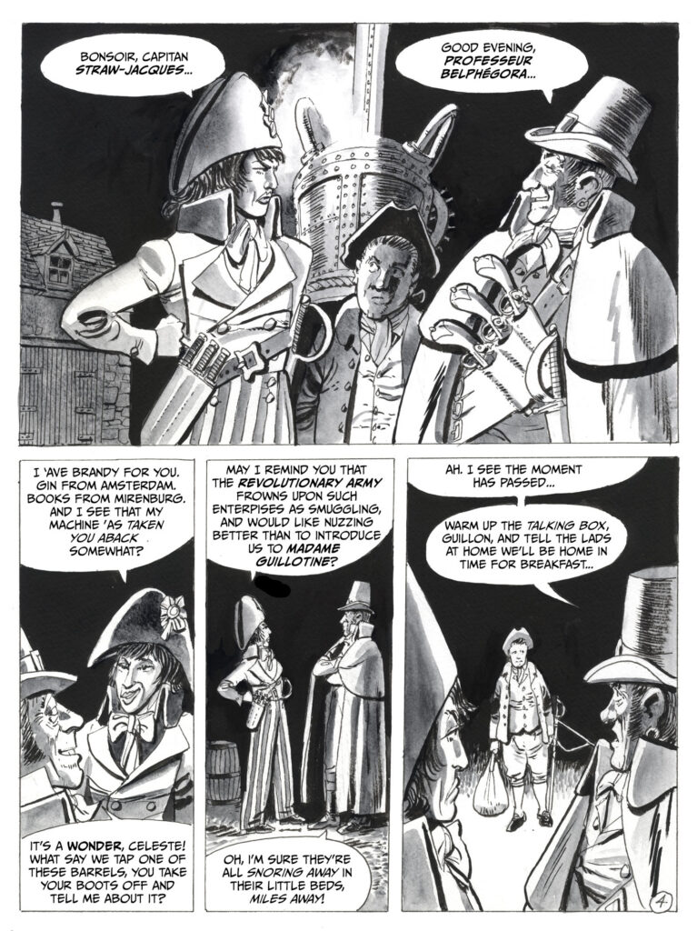 Strawjack: “Figgerty’s Gallop” – Page 4 by Stephen Walsh and Keith Page