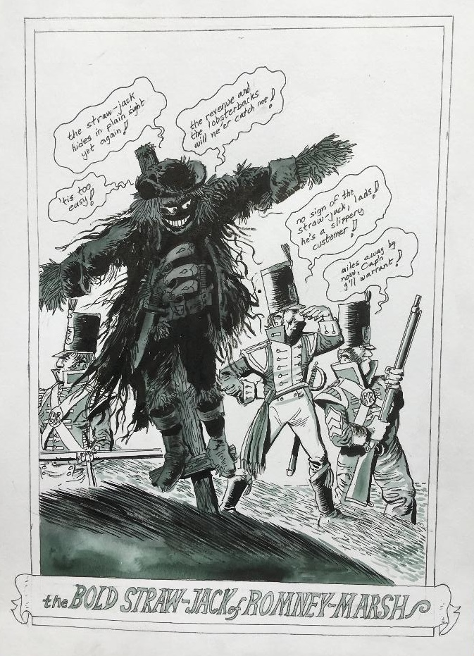 What If Gillray or Cruickshank had been inspired by Strawjack - By Keith Page