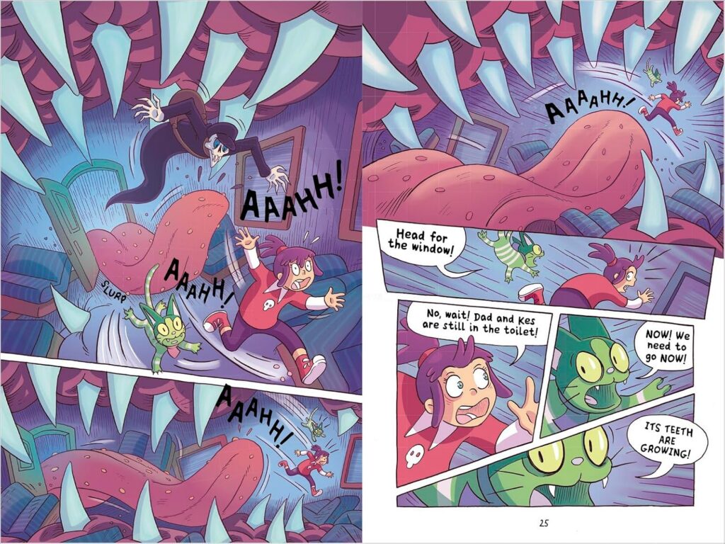 Wilomina – The Land of Dreams and Nightmares - Sample Spread 1