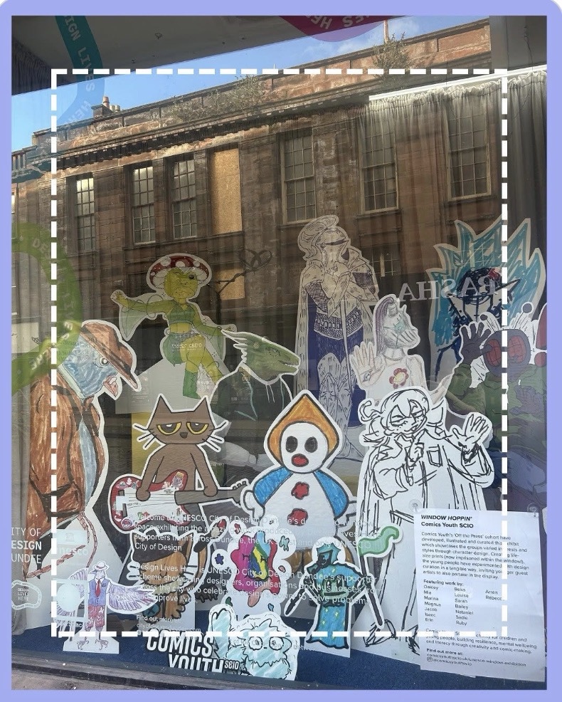 Comics Youth SCIO Window Hoppin’ Exhibition 2026