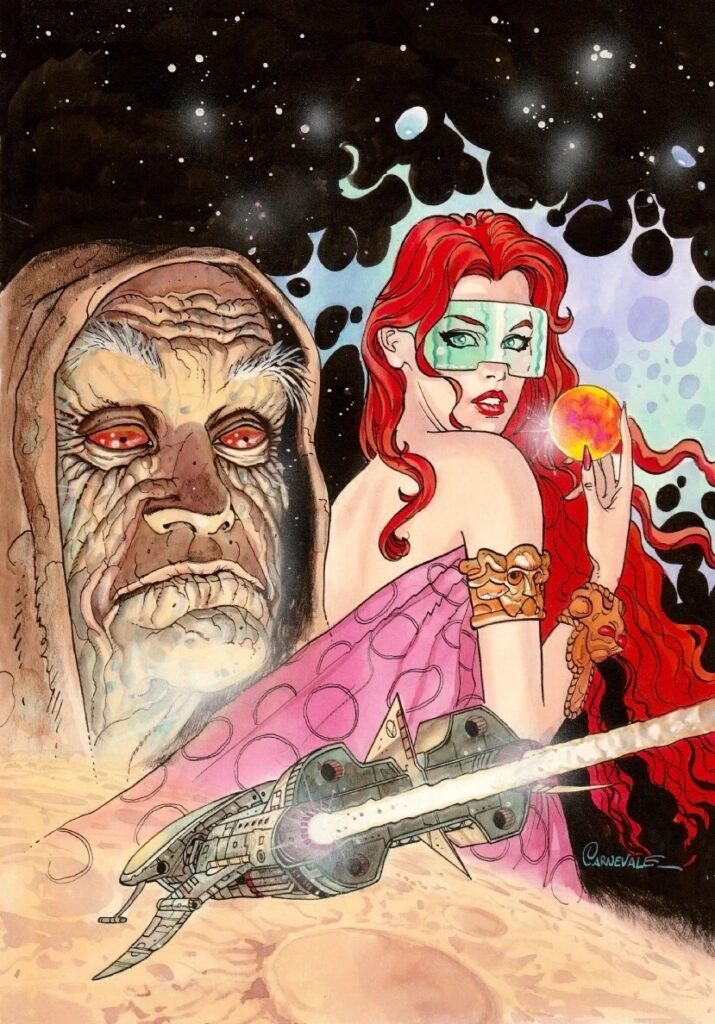Cover art for LancioStory Issue 23 (1995) by Massimo Carnevale