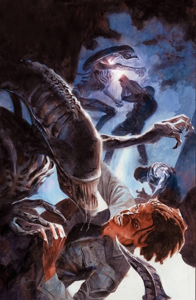 Aliens: Defiance #5 cover art by Massimo Carnevale