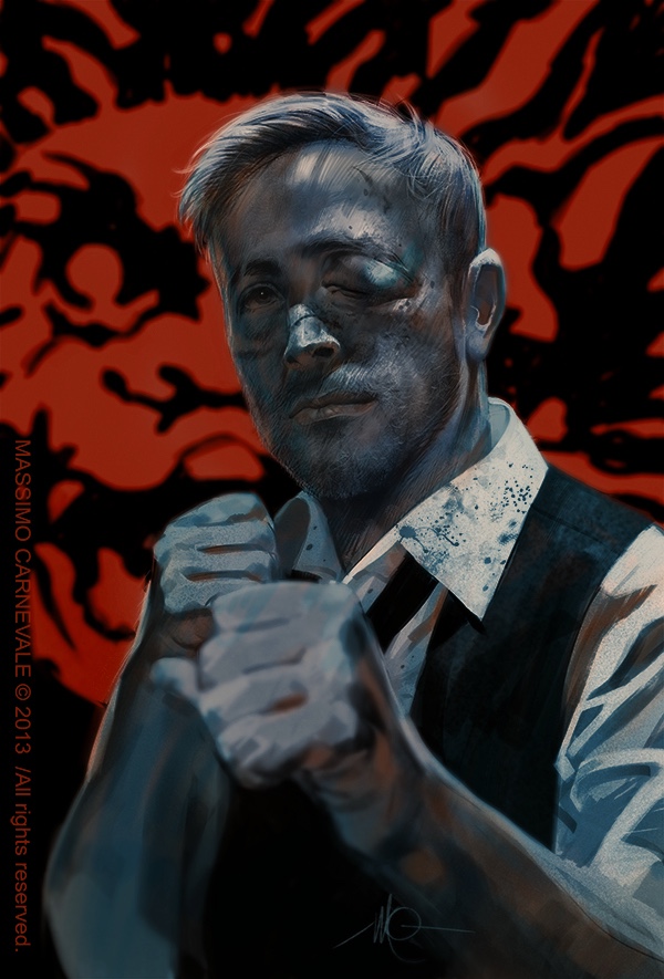Art inspired by the film, Only God Forgives, by Massimo Carnevale
