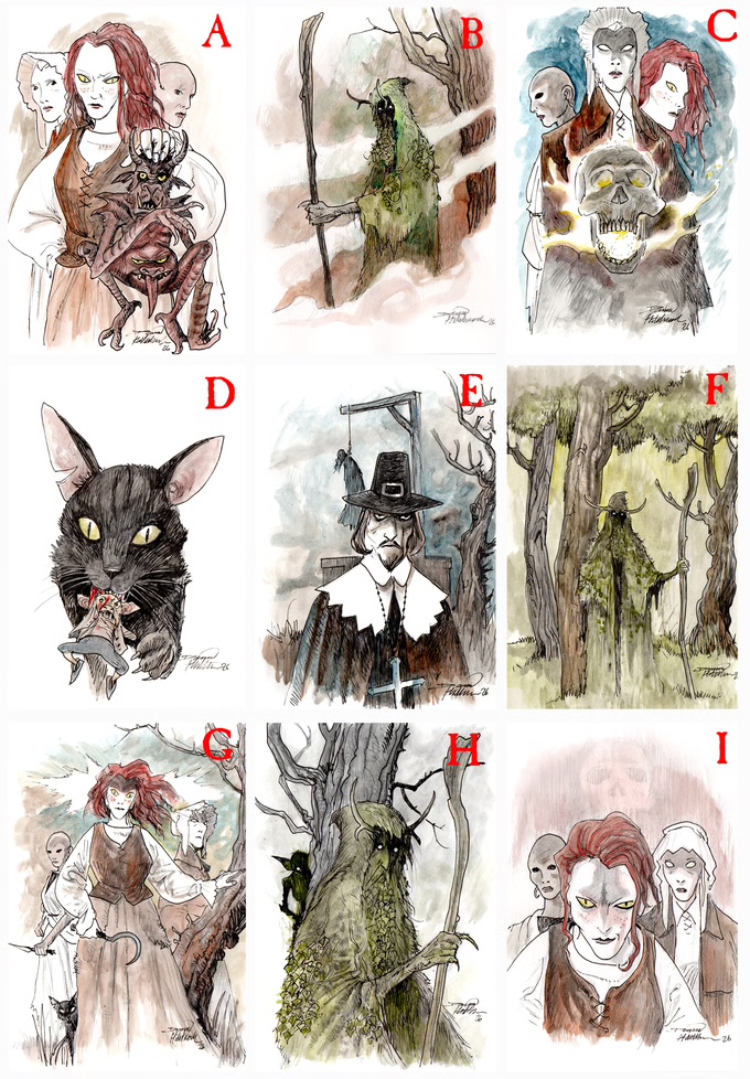 The Sisters Three by John A. Short and David Hitchcock - Original Art Rewards