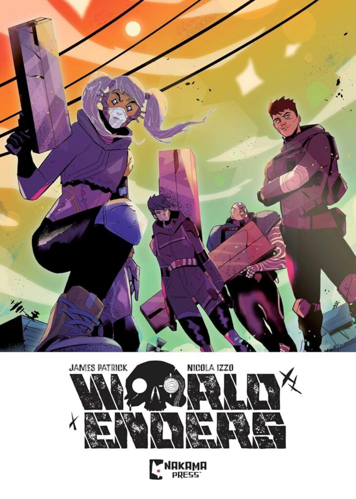 The World Enders
Publication Date: 27th August 2026
Author: James Patrick & Nicola Izzo
Publisher: Nakama Press
ISBN: 9781545827291