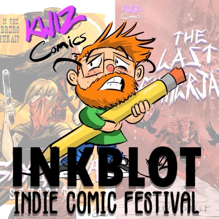 Inkblot Indie Comic Festival 2026: Kevin Wells / Kwiz Comics