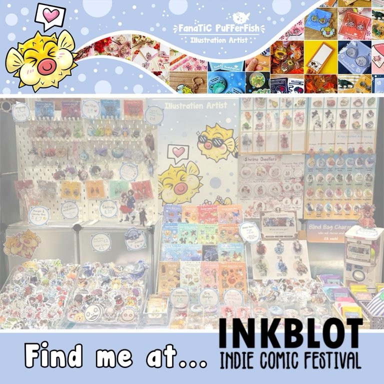 Inkblot Indie Comic Festival 2026: Fanatic Pufferfish