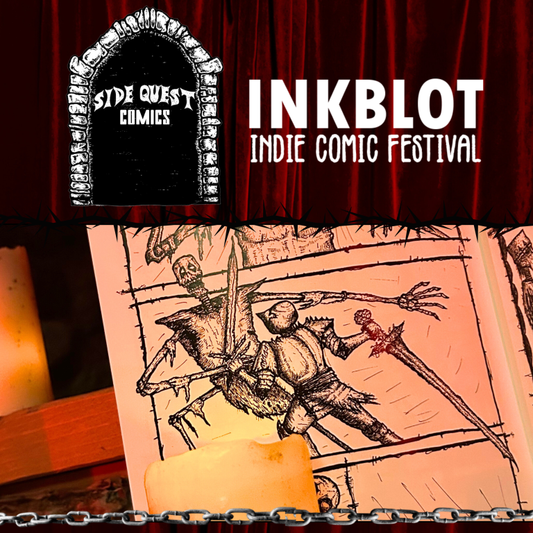 Inkblot Indie Comic Festival 2026: Side Quest Comics