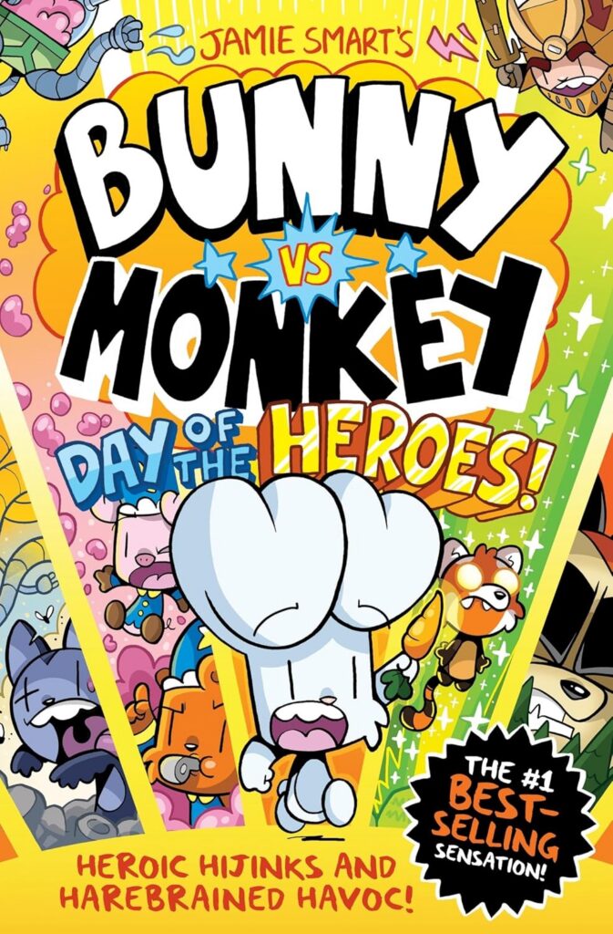 Bunny Vs Monkey Book 12, Day Of The Heroes - Cover