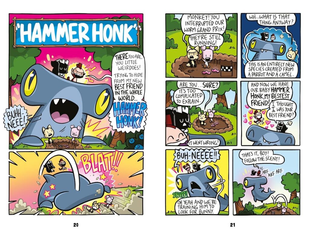 Bunny Vs Monkey Book 12, Day Of The Heroes - Sample Pages