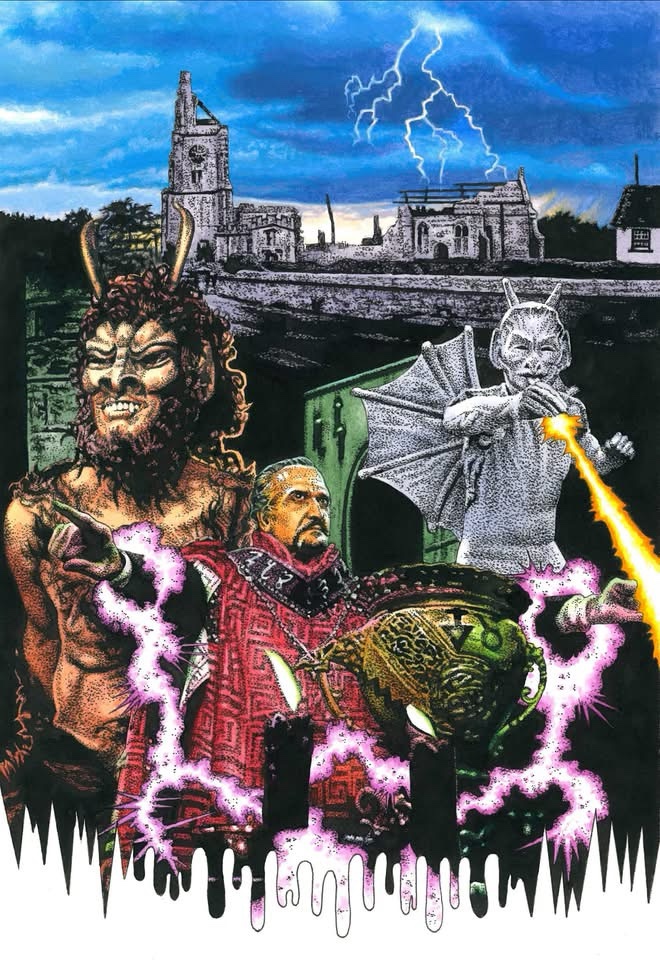The Daemons-inspired art by Andy Walker
