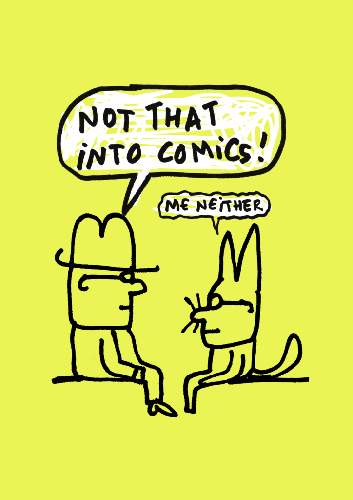 SERGE BLOCH:  NOT THAT INTO COMICS
At The Brewery Arts Centre Gardens
21st September - 8th October 2026
