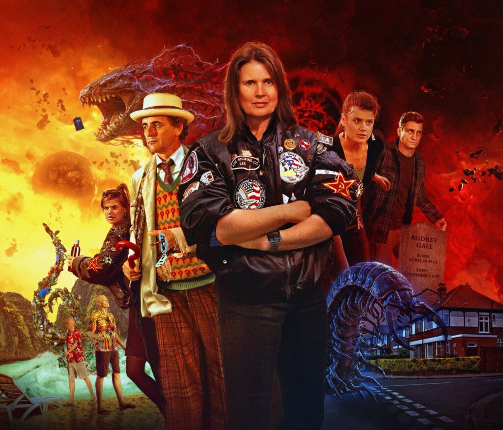 Doctor Who: The Seventh Doctor Adventures: Homecoming | Cover Art by Sean Longmore

“So happy to be getting a tackling a Seventh Doctor cover for Big Finish says Sean Longmore of this art for Homecoming. I love Seven and Ace and Hex and just everything here. It’s gonna be wicked!”
