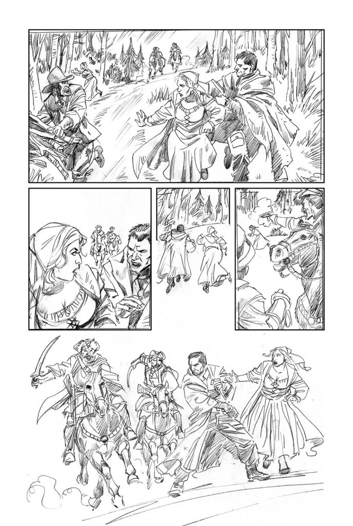 1632 Sample Comic Strip by Kev Hopgood - Sample Page