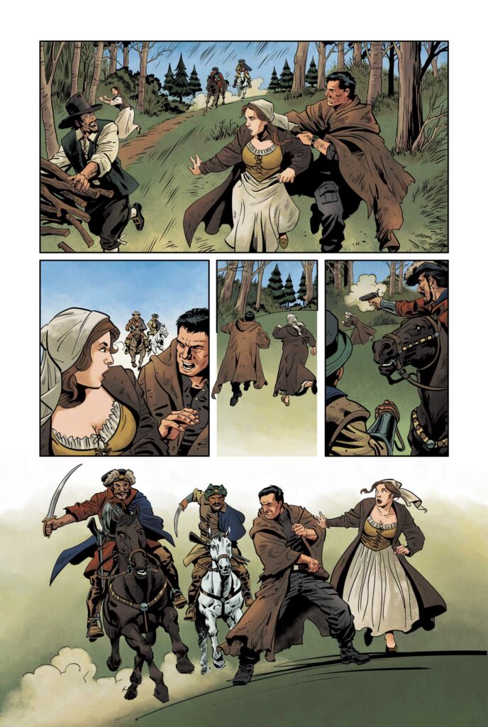 1632 Sample Comic Strip by Kev Hopgood - Sample Page