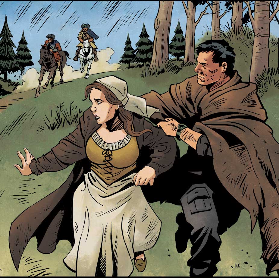1632 Sample Comic Strip by Kev Hopgood