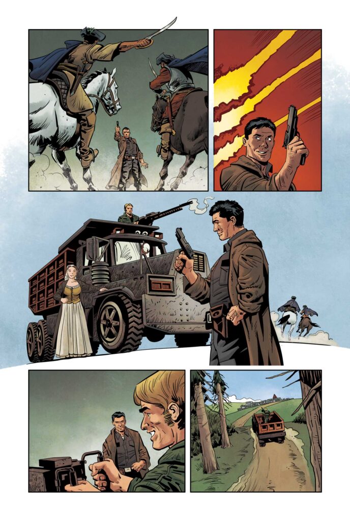 1632 Sample Comic Strip by Kev Hopgood - Sample Page
