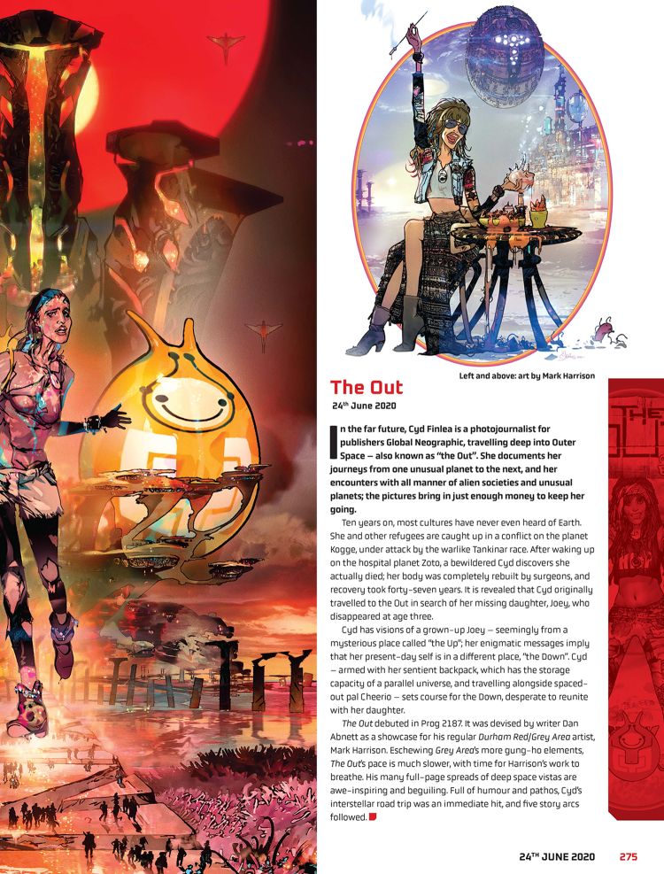 2000AD: A Visual History 1977 – 2027 by Scott Montgomery 
