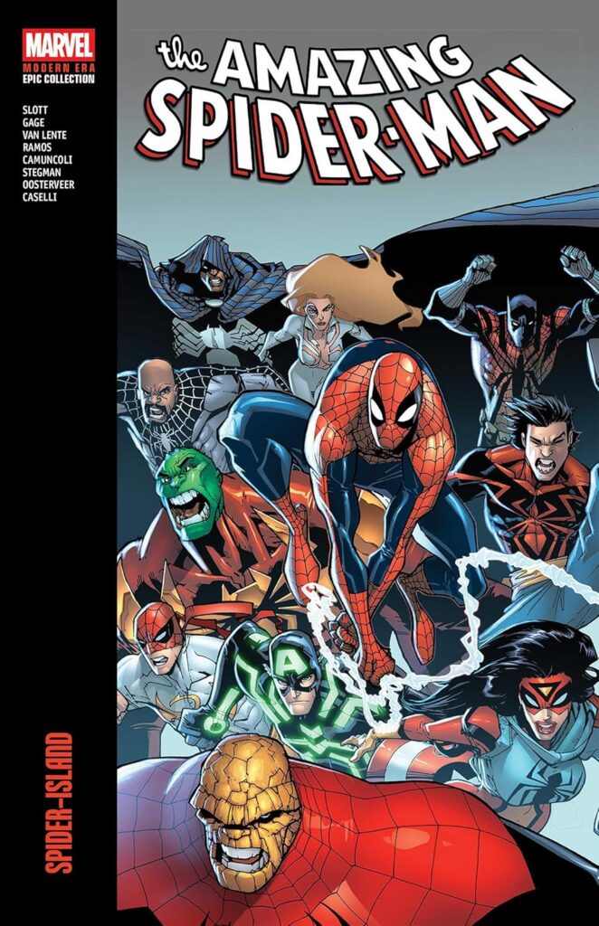 Amazing Spider-Man Modern Era Epic Collection: Spider-Island
Author: Dan Slott, Christos Gage & Fred Van Lente
Publisher: Marvel US
ISBN-13: 978-1302967123