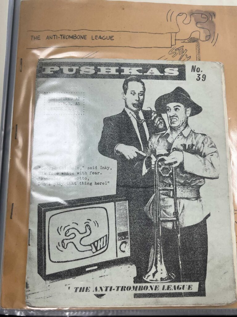 Anti Trombone League "Puskas Magazine" No. 39 | From the archives of Barrie Tomlinson