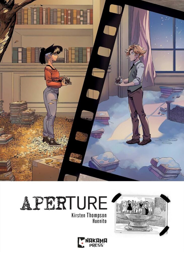 Aperture
Author: Kristen Thompson & Huenito
Publisher: Nakama Press (Simon and Schuster Group USA)
ISBN-13: 978-1545827284