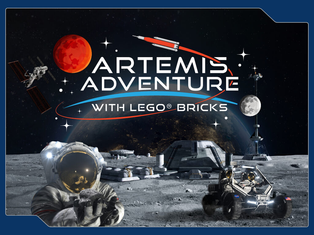 The Henry Ford is inviting guests to reach for the stars with Artemis Adventure with LEGO® Bricks, a new interactive exhibition opening October 18 in Henry Ford Museum of American Innovation. Inspired by NASA's Artemis missions, the hands-on experience transforms real-world space exploration into creative STEAM challenges where visitors of all ages can design, build and test solutions using LEGO® bricks