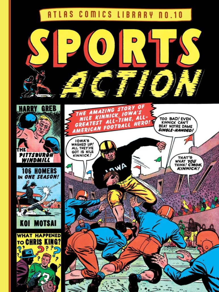 The Atlas Comics Library No. 10
Author: Bernard Krigstein, Joe Maneely, Gene Colan et al.
Publisher: Fantagraphics
ISBN-13: 979-8875002113
