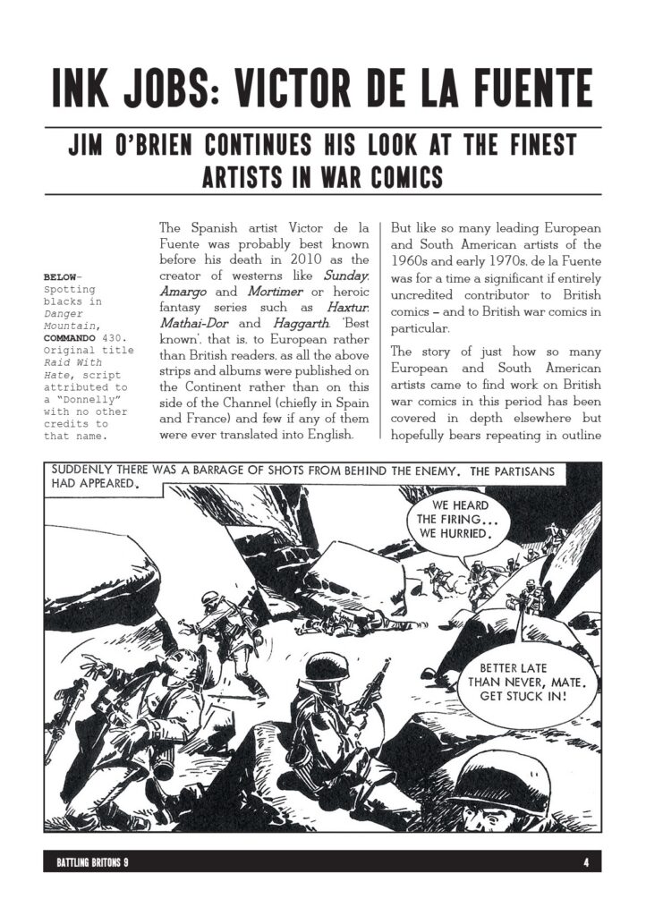 Battling Britons Issue 9 - Sample Page (2026)
