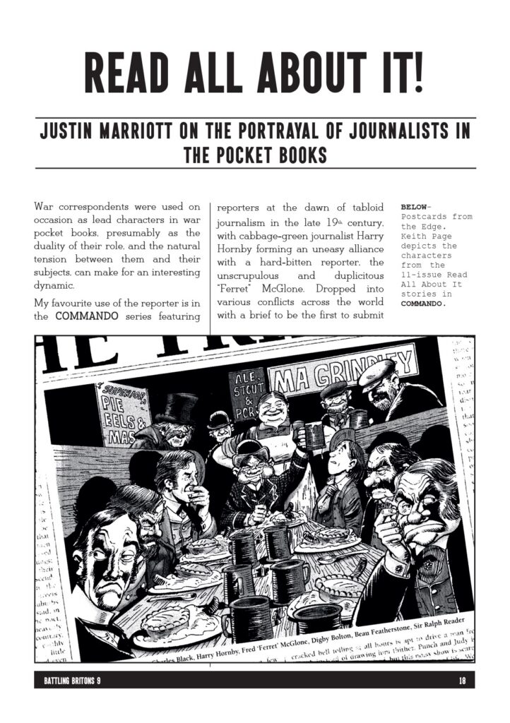 Battling Britons Issue 9 - Sample Page (2026)