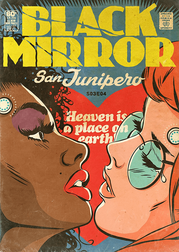 BLACK MIRROR: SAN JUNIPERO HC
Writer: Neil Gibson Artist: Phil Buckenham, Agnese Pozzaiz and Rob Jones
Diamond Code: SEP262095          
Price: £24.99
On-Sale Date: November 11, 2026
UPC / ISBN: 9781739988951