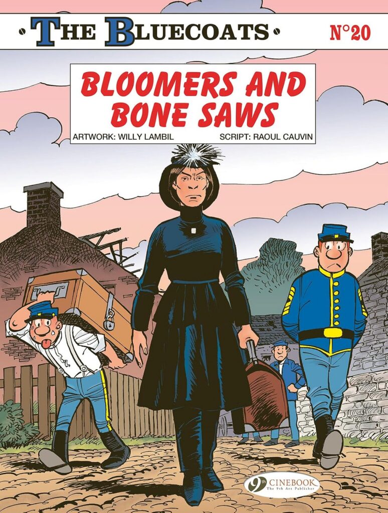The Bluecoats Volume 20
Author: Raoul Cauvin & Willy Lambil
Publisher: Cinebook
ISBN-13: 978-1800441996