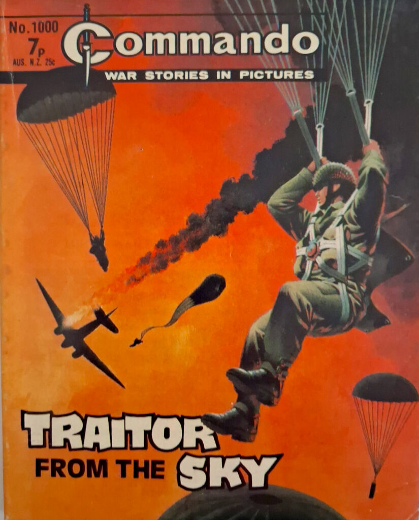 Commando 1000: Traitor From The Sky Story: O’Connell | Internal Art: Mira | Cover Art: Ian Kennedy