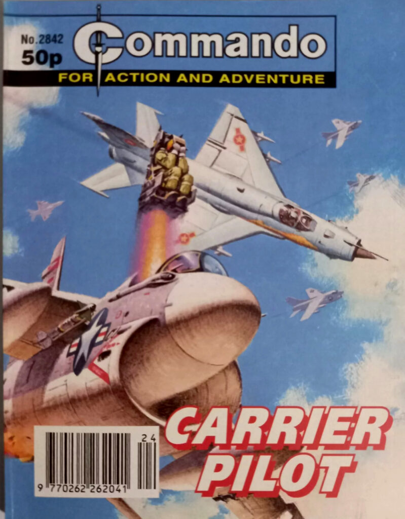 Commando 2842: Carrier Pilot
Story: Ian Clark | Art: Jose Maria Jorge | Cover: Ian Kennedy