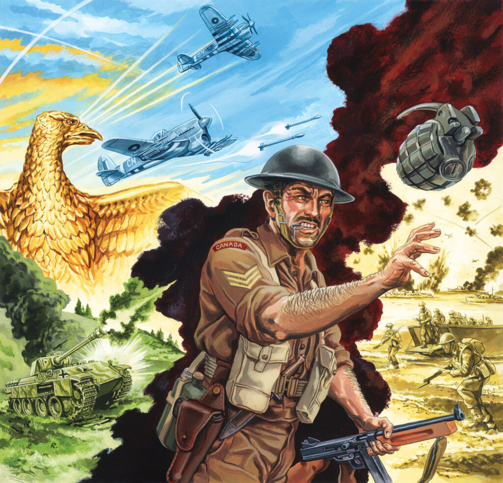 Commando 5452 Cover art by Graeme Neil Reid