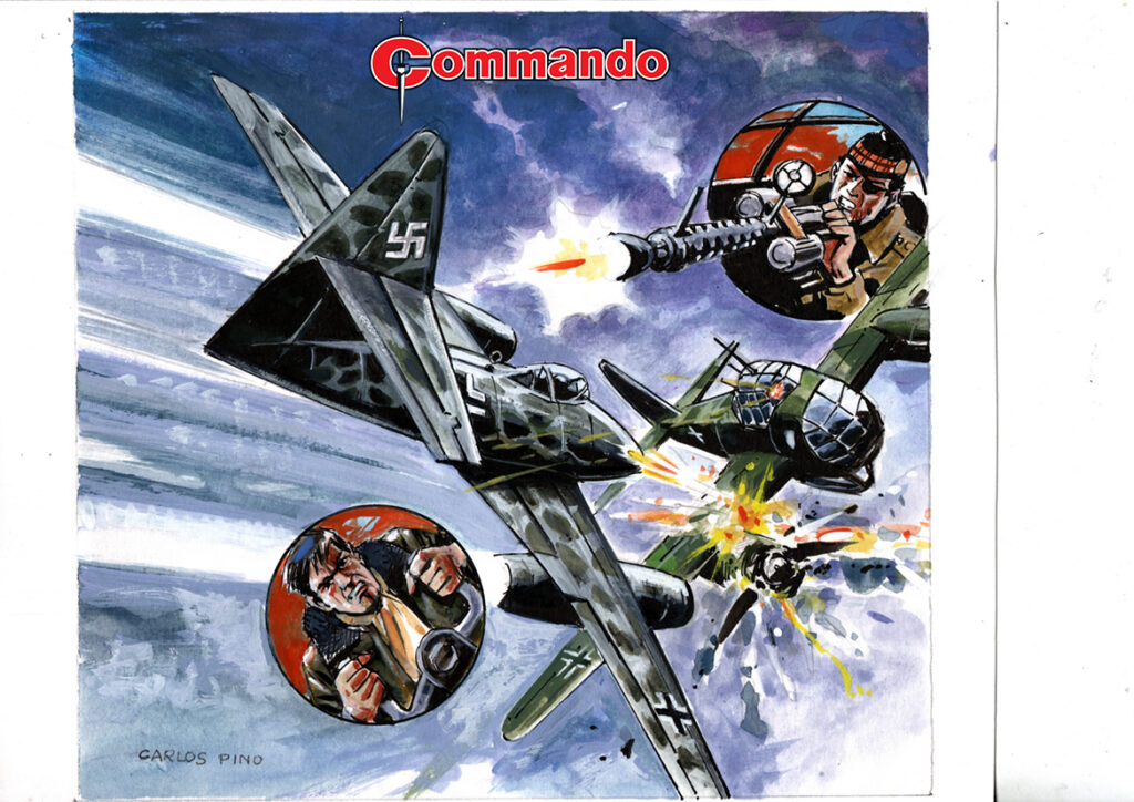 Commando 6001 (For Action and Adventure): I Flew With Ramsey’s Raiders Story: Ferg Handley | Internal and Art: Carlos Pino