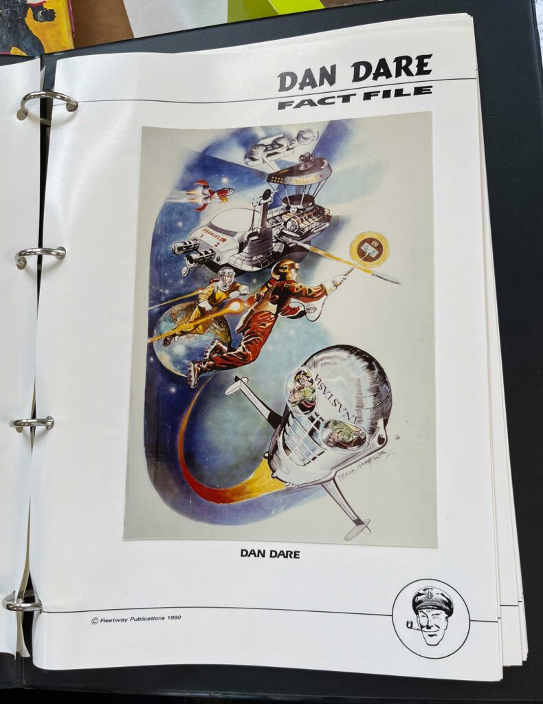 Dan Dare - The Complete Fact File (Fleetway Publications, 1990) | With thanks to Barrie Tomlinson