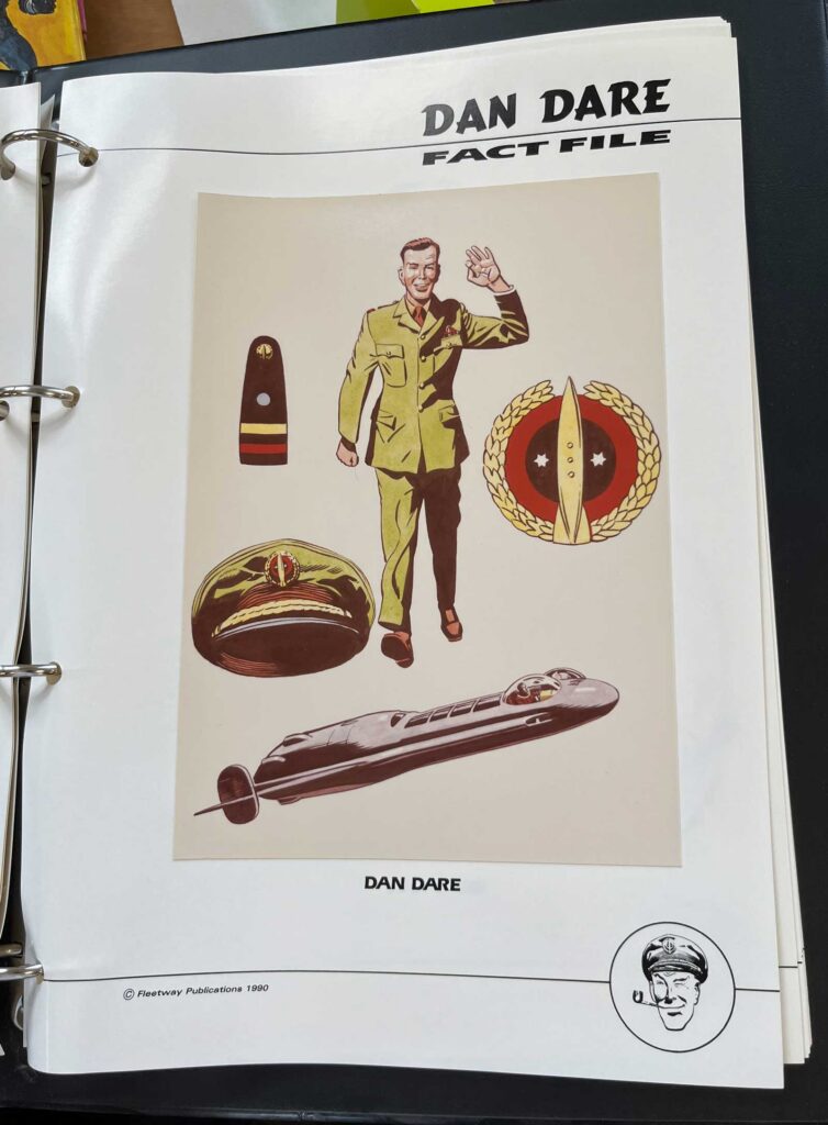 Dan Dare - The Complete Fact File (Fleetway Publications, 1990) | With thanks to Barrie Tomlinson