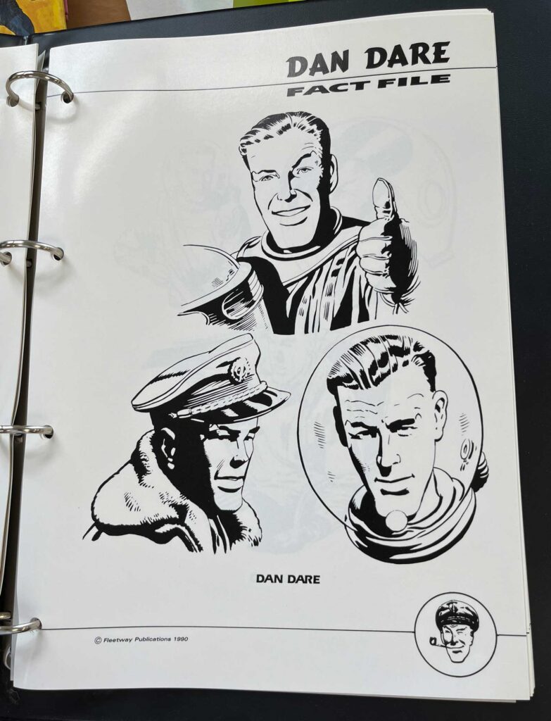 Dan Dare - The Complete Fact File (Fleetway Publications, 1990) | With thanks to Barrie Tomlinson