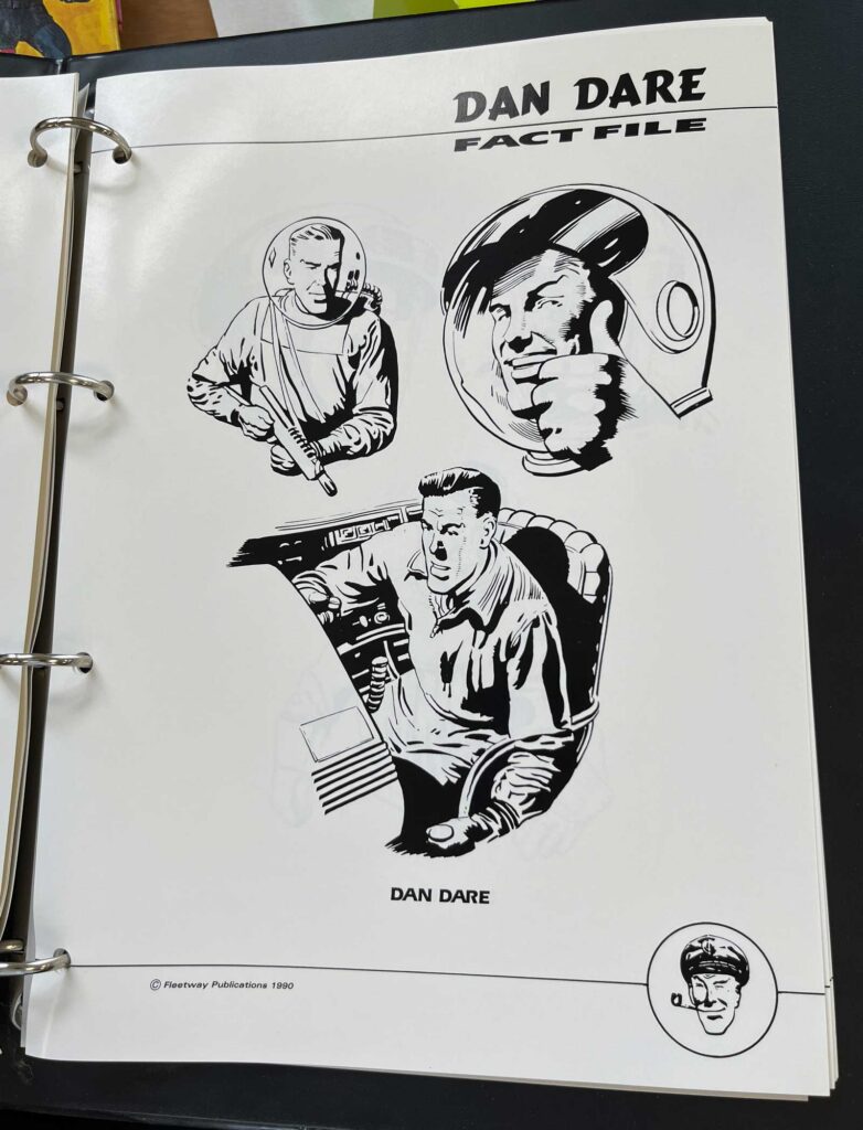 Dan Dare - The Complete Fact File (Fleetway Publications, 1990) | With thanks to Barrie Tomlinson