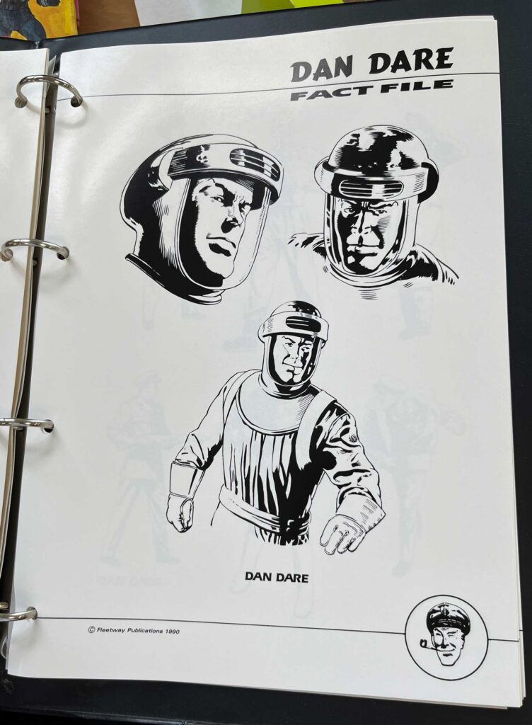 Dan Dare - The Complete Fact File (Fleetway Publications, 1990) | With thanks to Barrie Tomlinson