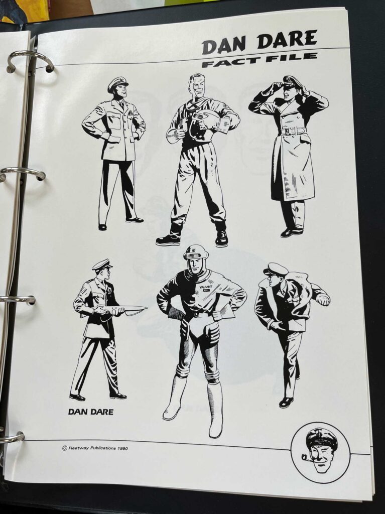 Dan Dare - The Complete Fact File (Fleetway Publications, 1990) | With thanks to Barrie Tomlinson