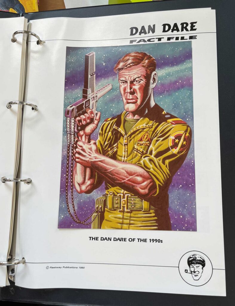 Dan Dare - The Complete Fact File (Fleetway Publications, 1990) | With thanks to Barrie Tomlinson